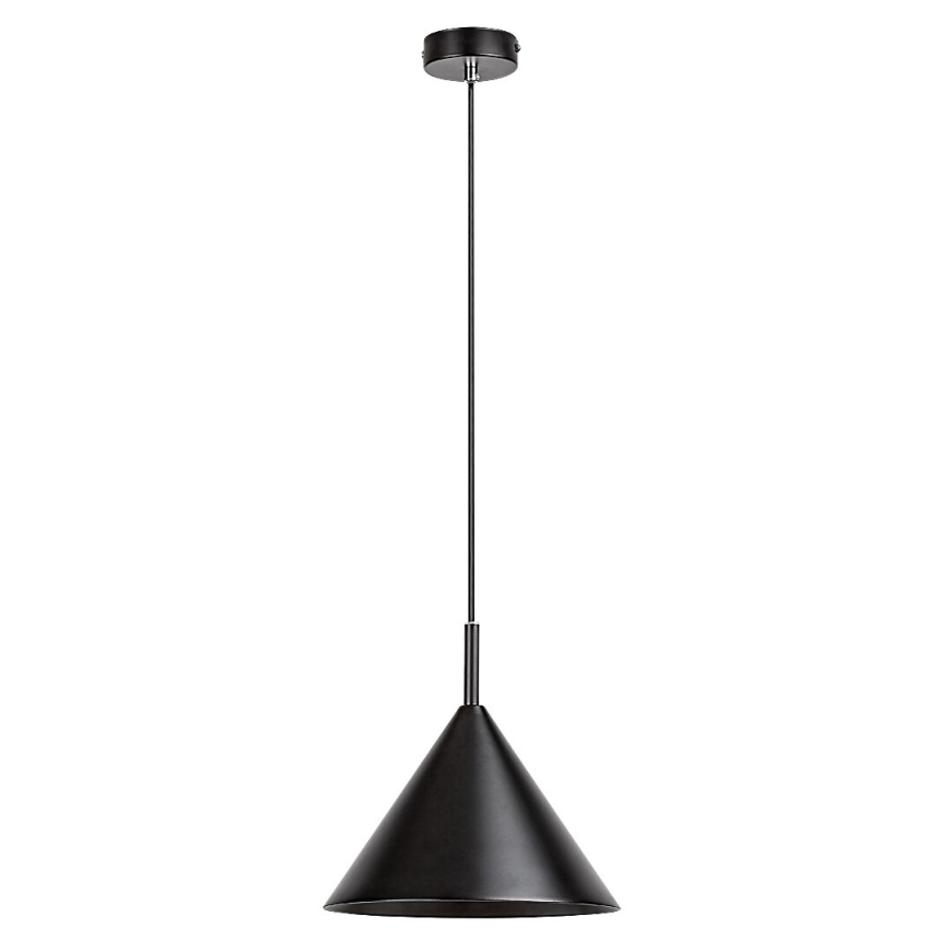 Rabalux - Pakabinamas šviestuvas ant laido 1xE27/40W/230V skersmuo 25 cm juodas