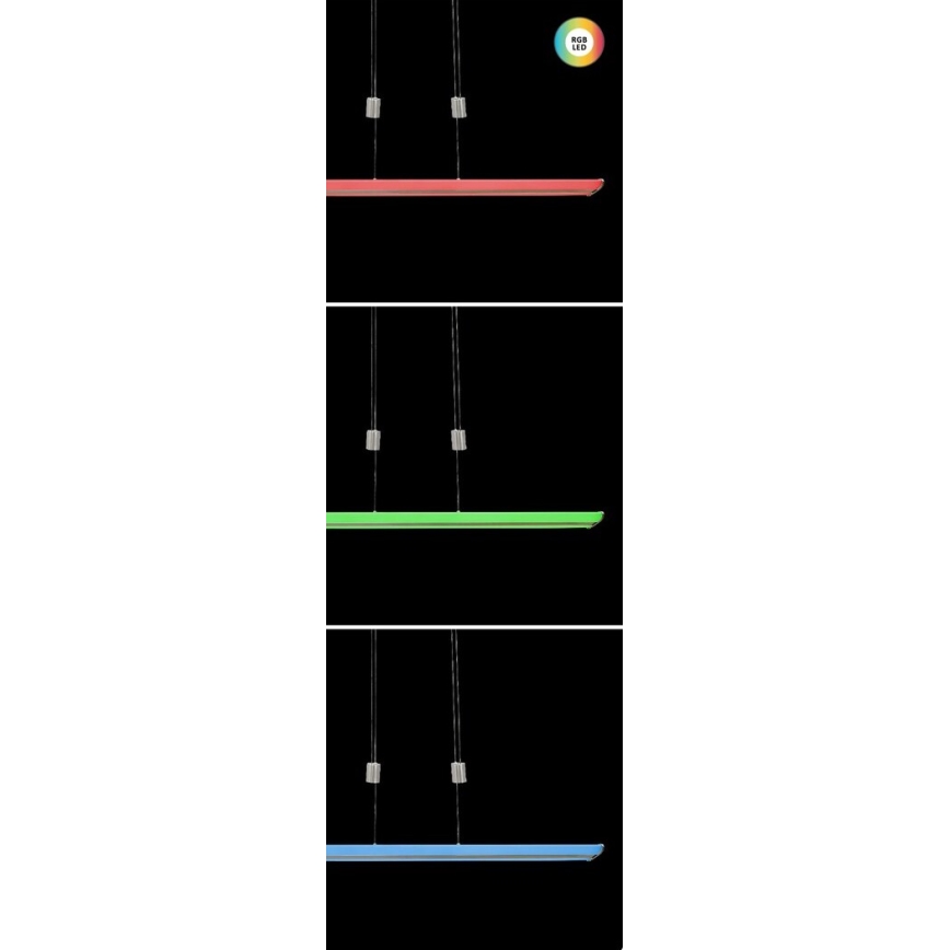 Rabalux - LED RGB Reguliuojamas pakabinamas sietynas LED/24W/230V Wi-Fi + nuotolinio valdymo pultas