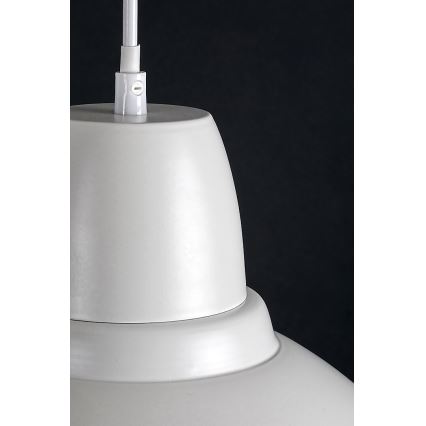Rabalux - Pakabinamas šviestuvas ant laido 1xE27/60W/230V skersmuo 36 cm baltas
