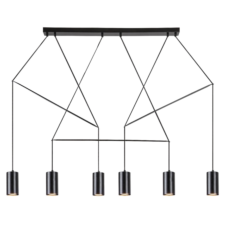 Rabalux - Pakabinamas šviestuvas su viela 6xGU10/50W/230V