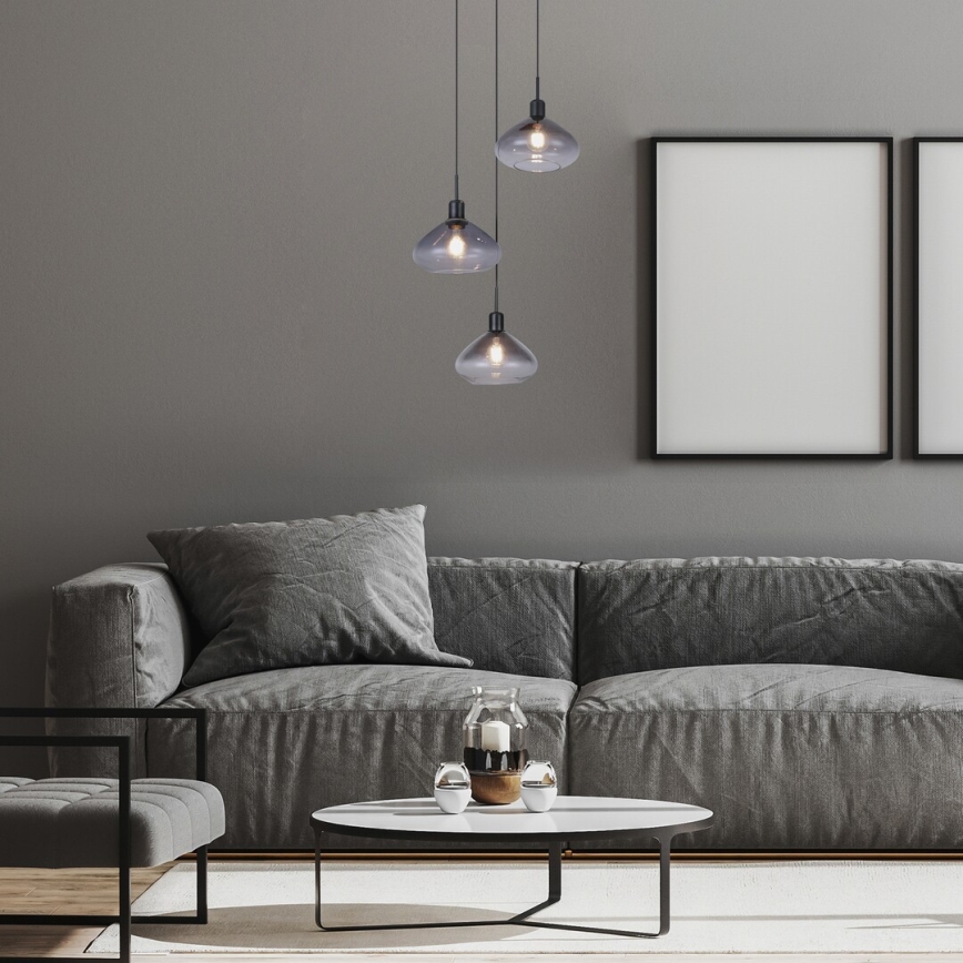 Rabalux - Pakabinamas šviestuvas su laidu 3xE27/40W/230V