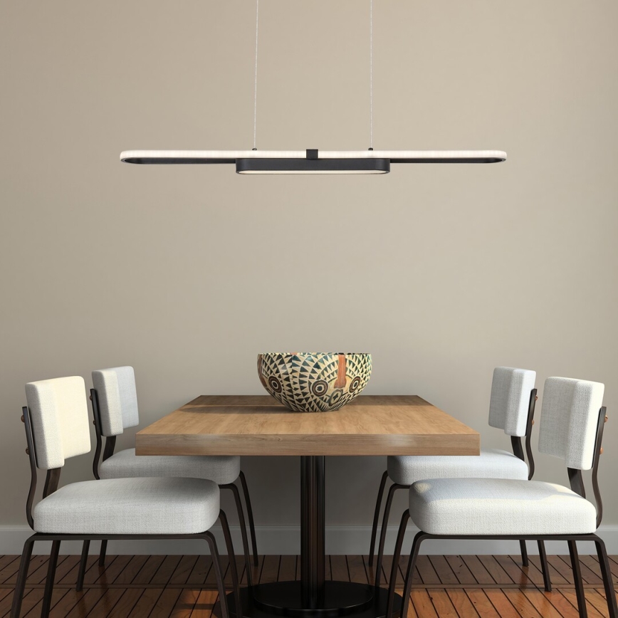 Rabalux - LED Pakabinamas sietynas LED/48W/230V 4000K juoda