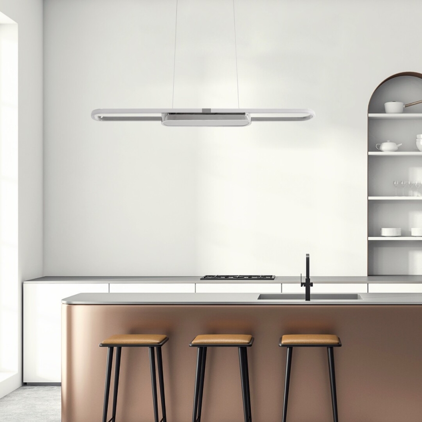 Rabalux - LED Pakabinamas sietynas LED/48W/230V 4000K matinis chromas
