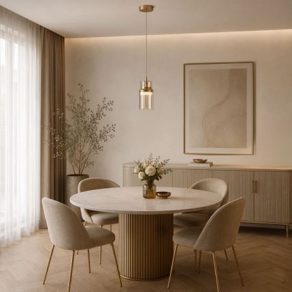 Rabalux - LED liustra ant laido LED/10W/230V 3000K auksinė