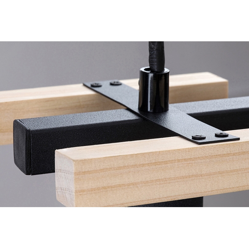 Rabalux - Sietynas ant stulpo 1xE27/25W/230V pušis