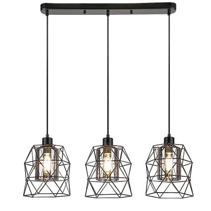 Rabalux - Pakabinamas šviestuvas su laidu 3xE27/40W/230V