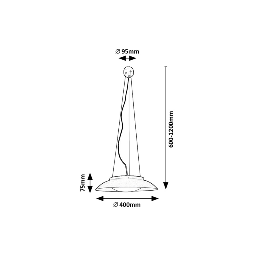 Rabalux - LED Pakabinamas sietynas LED/24W/230V 3000K