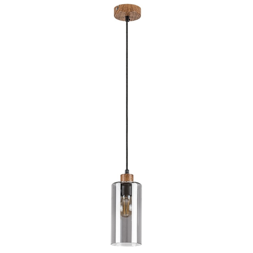 Rabalux - Pakabinamas šviestuvas su kabeliu 1xE27/25W/230V ąžuolas