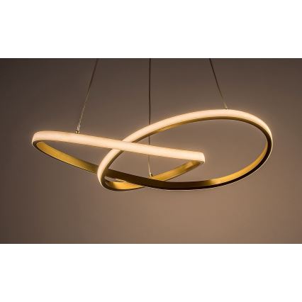 Rabalux - LED Pakabinamas sietynas LED/36W/230V 3000K auksas
