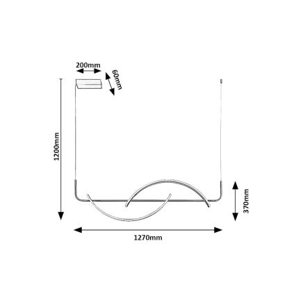 Rabalux - LED Pakabinamas sietynas LED/35W/230V