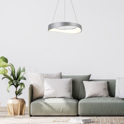 Rabalux - LED Pakabinamas sietynas LED/56W/230V 3000K sidabras