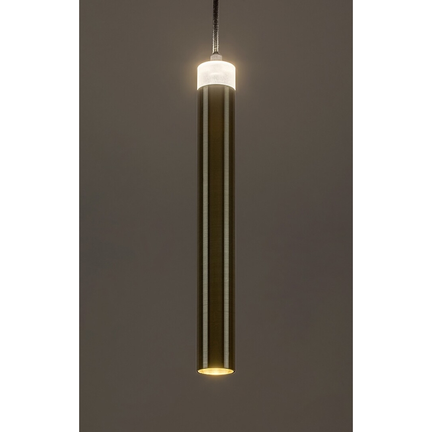 Rabalux - LED Pakabinamas sietynas LED/10W/230V 4000K juoda/auksas