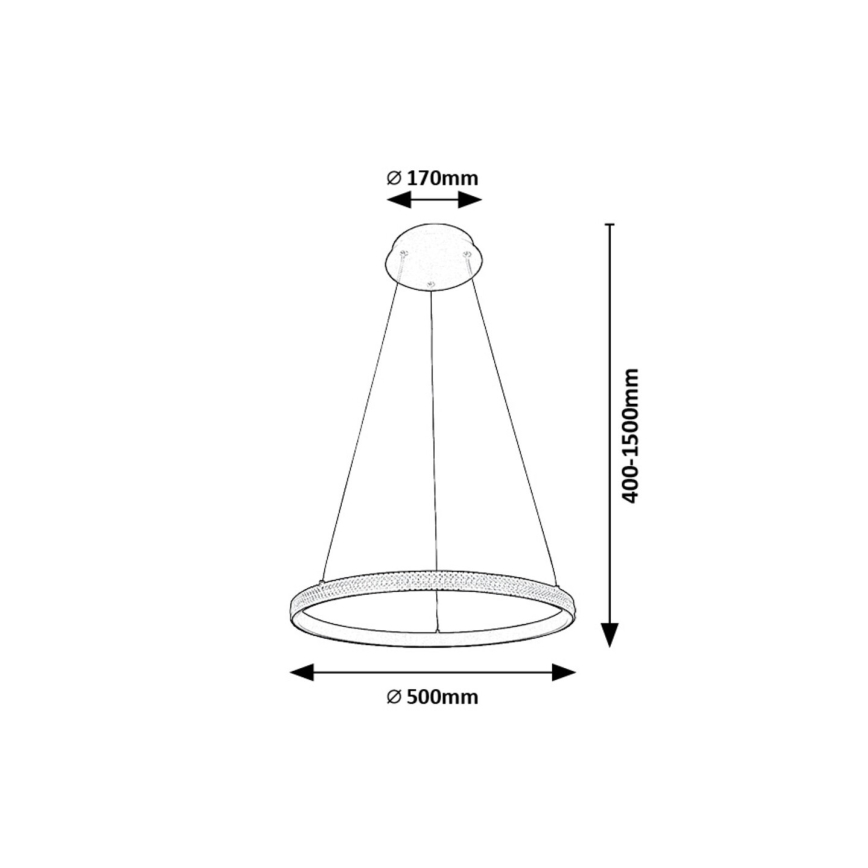 Rabalux - LED Pakabinamas sietynas LED/32W/230V 3000K