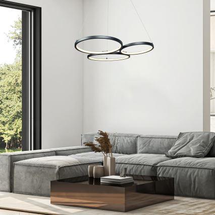 Rabalux - LED Pakabinamas sietynas LED/38W/230V juoda