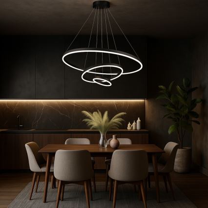 Rabalux - LED reguliuojamas pakabinamas šviestuvas ant laido LED/100W/230V 3000-6500K + nuotolinis valdymas