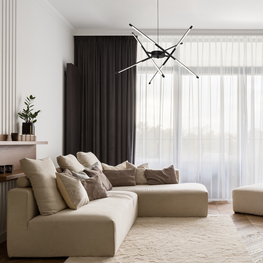 Rabalux - LED Pakabinamas sietynas LED/40W/230V 3000K juoda