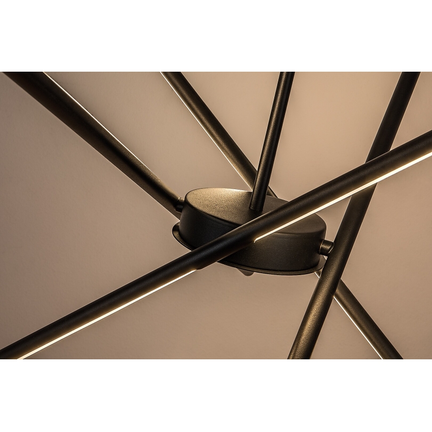 Rabalux - LED Pakabinamas sietynas LED/40W/230V 3000K juoda