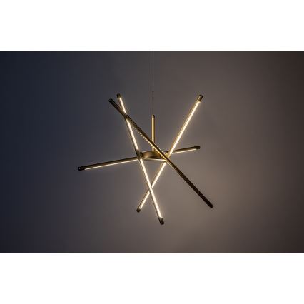 Rabalux - LED Pakabinamas sietynas LED/40W/230V 3000K auksas