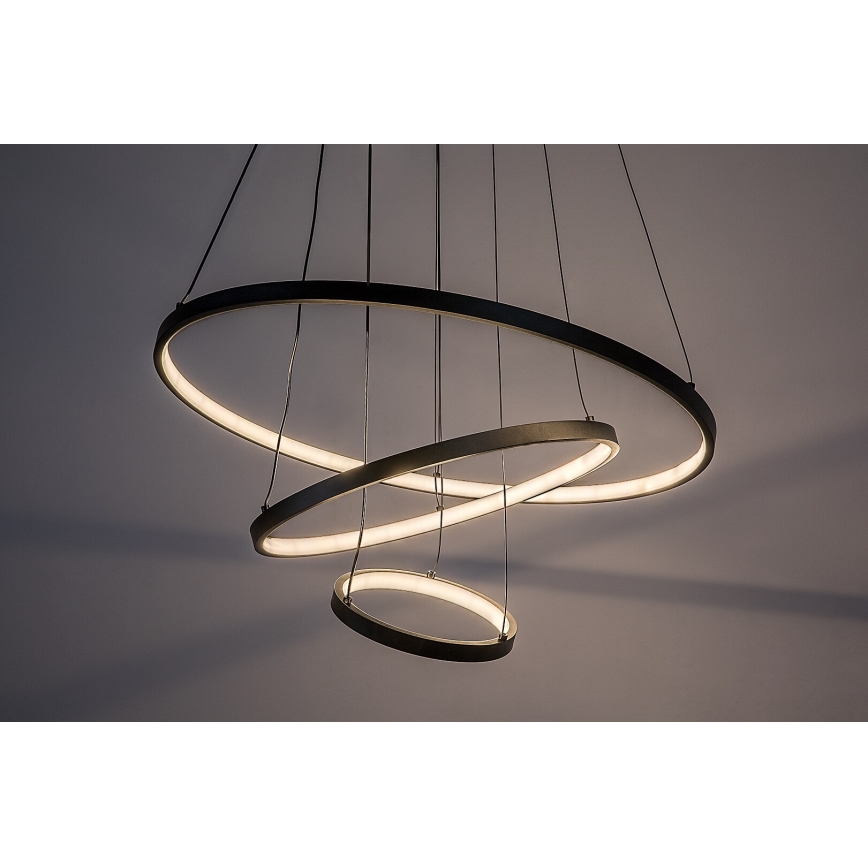 Rabalux - LED pakabinamas šviestuvas su laidu ir reguliuojamu ryškumu, LED/90W/230V 3000-6500K + nuotolinis valdymas