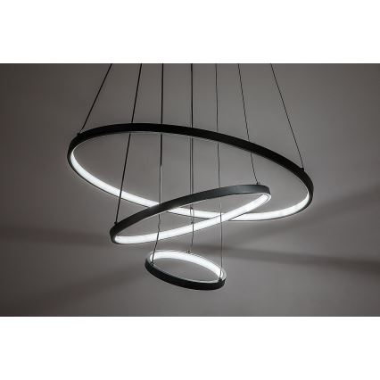 Rabalux - LED pakabinamas šviestuvas su laidu ir reguliuojamu ryškumu, LED/90W/230V 3000-6500K + nuotolinis valdymas