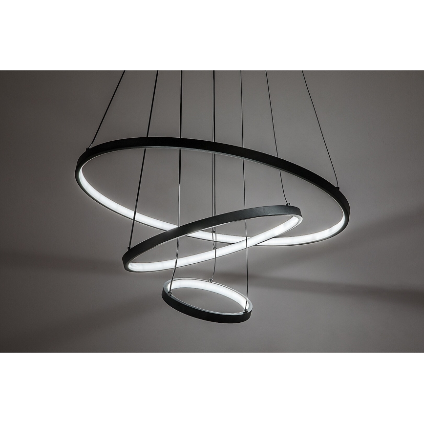 Rabalux - LED pakabinamas šviestuvas su laidu ir reguliuojamu ryškumu, LED/90W/230V 3000-6500K + nuotolinis valdymas