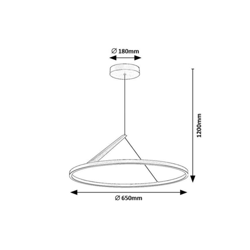 Rabalux - LED pakabinamas šviestuvas ant laido LED/40W/230V 3000K