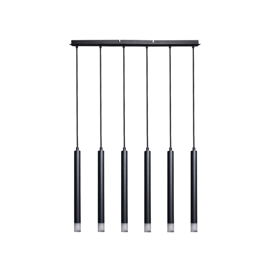 Rabalux - Pakabinamas sietynas 6xG9/5W/230V juoda
