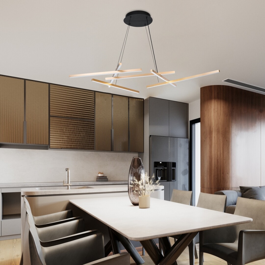 Rabalux - LED Reguliuojamas pakabinamas sietynas LED/40W/230V 3000-6500K + nuotolinio valdymo pultas