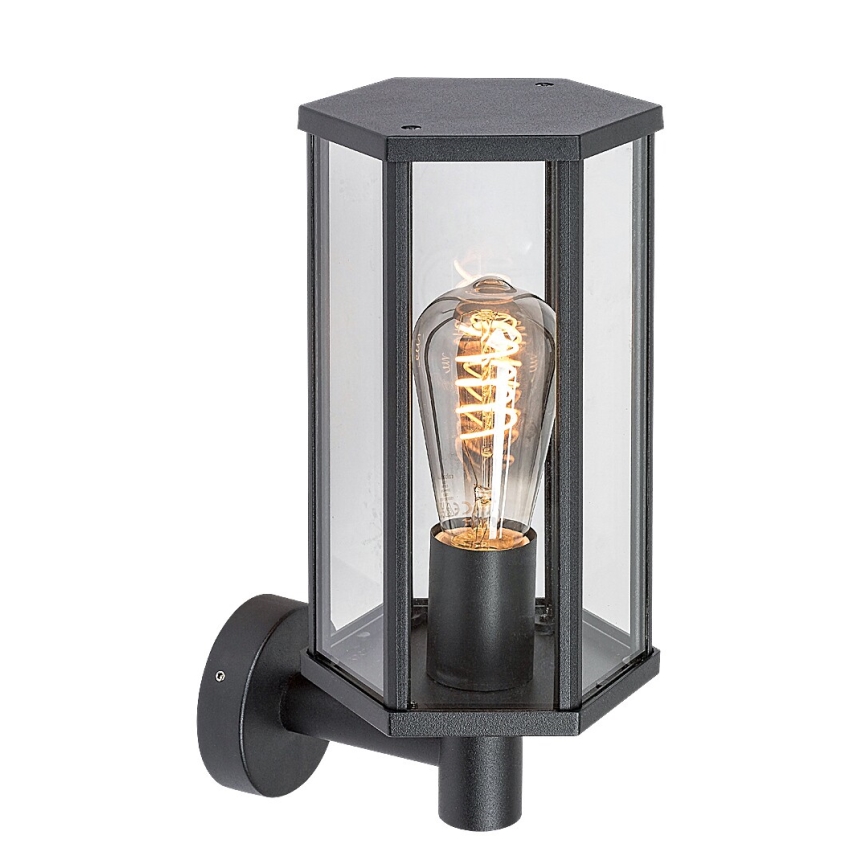 Rabalux - Sieninė lauko lempa 1xE27/40W/230V IP44