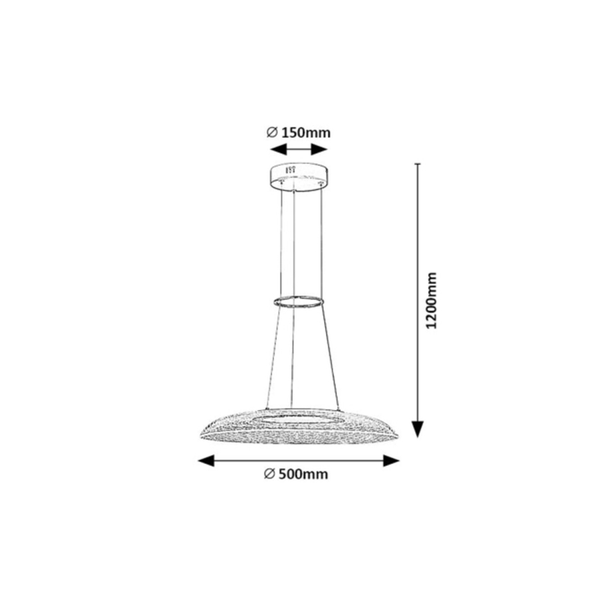 Rabalux - LED pakabinamas šviestuvas ant laido LED/24W/230V 3000K