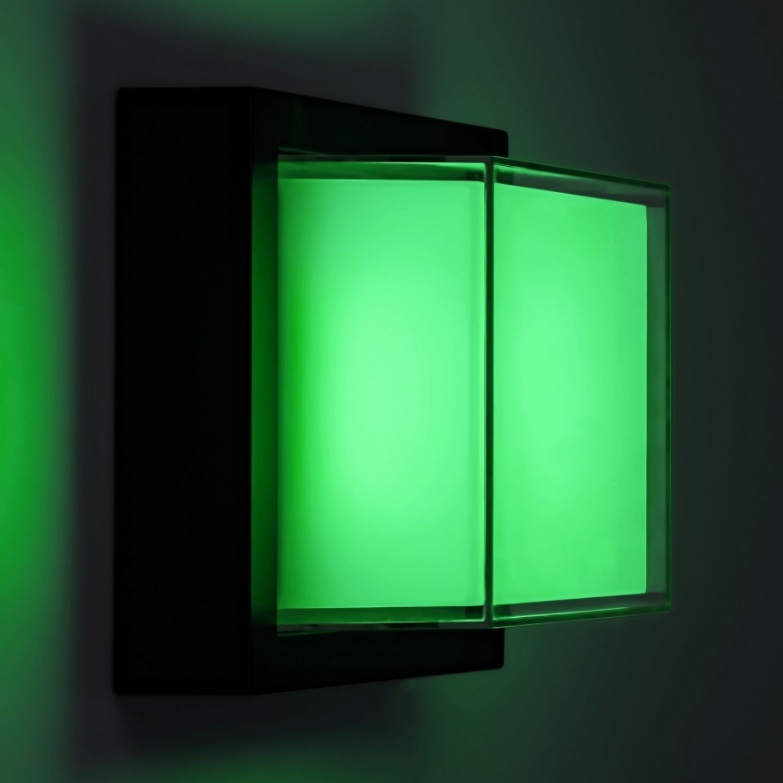 Rabalux - LED RGBW Lauko sieninis šviestuvas LED/10W/230V IP54 Wi-Fi Tuya