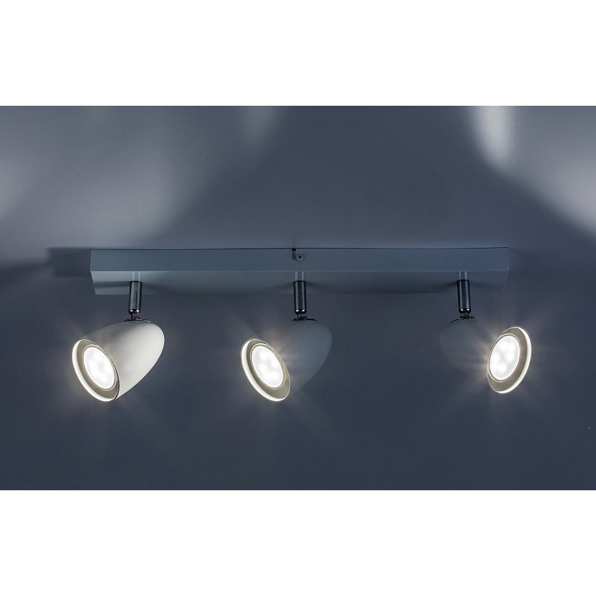Rabalux - Akcentinis apšvietimas 3xGU10/5W/230V balta