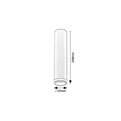 Rabalux - Akcentinis apšvietimas 1xGU10/35W/230V 24 cm