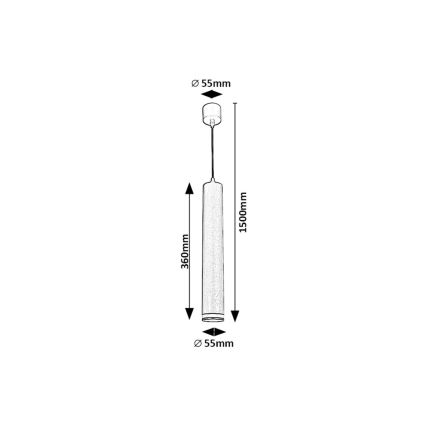 Rabalux - Pakabinamas sietynas 1xGU10/5W/230V