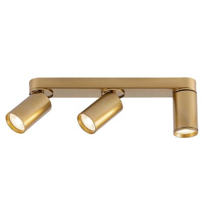 Rabalux - Akcentinis apšvietimas 3xGU10/5W/230V auksas