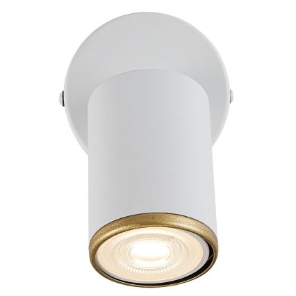 Rabalux - Sieninis kryptinis šviestuvas 1xGU10/15W/230V baltas