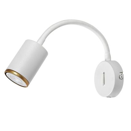 Rabalux - Sieninis taškinis šviestuvas 1xGU10/15W/230V baltas