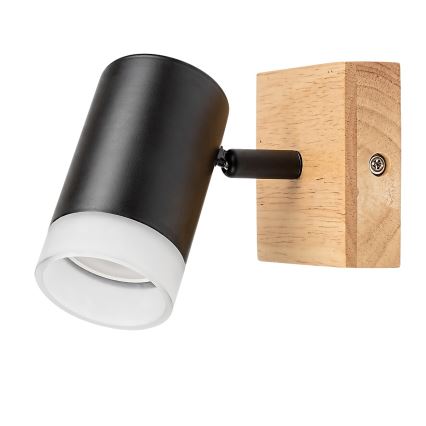Rabalux - Sieninis taškinis šviestuvas 1xGU10/5W/230V ąžuolas