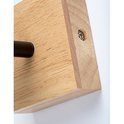 Rabalux - Sieninis taškinis šviestuvas 1xGU10/5W/230V ąžuolas