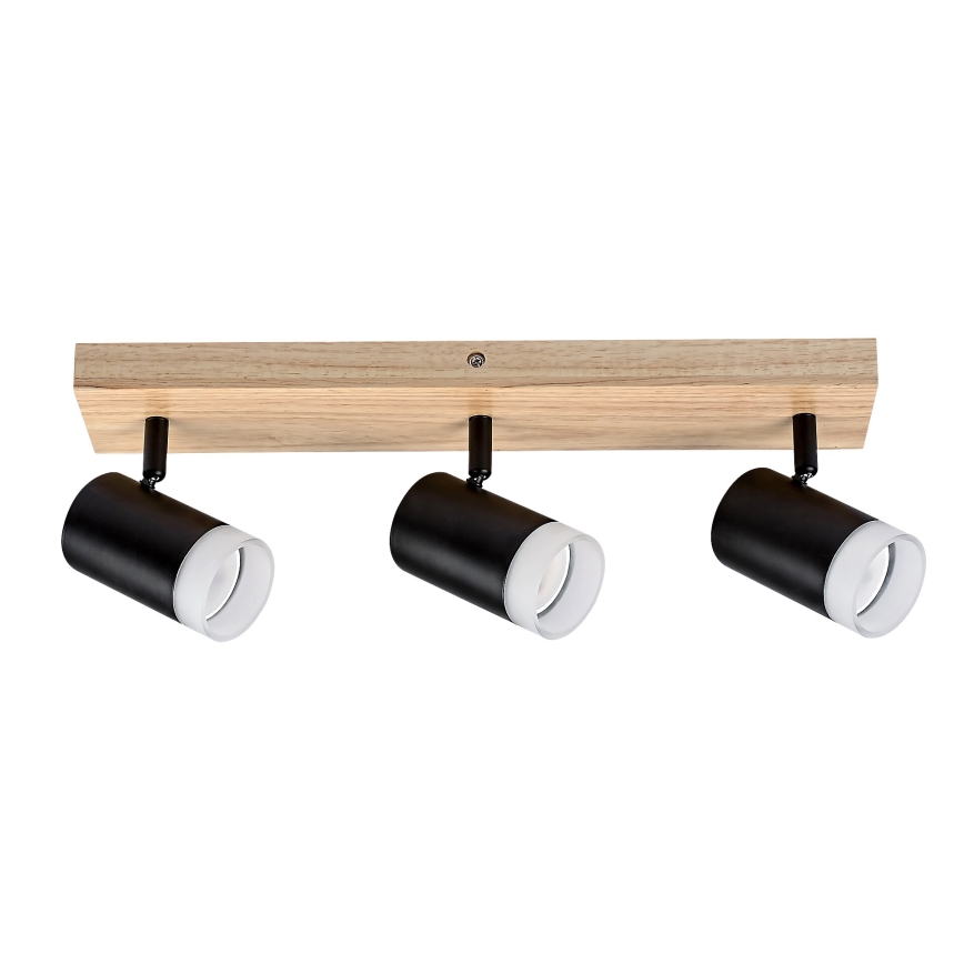 Rabalux - Lubinis taškinis šviestuvas 3xGU10/5W/230V ąžuolas