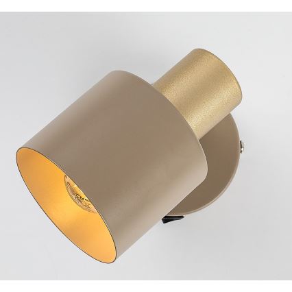 Rabalux - Sieninis taškinis šviestuvas 1xE14/10W/230V smėlio spalvos