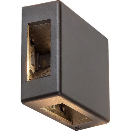 Rabalux - LED Lauko sieninis šviestuvas LED/6W/230V IP54 juodas