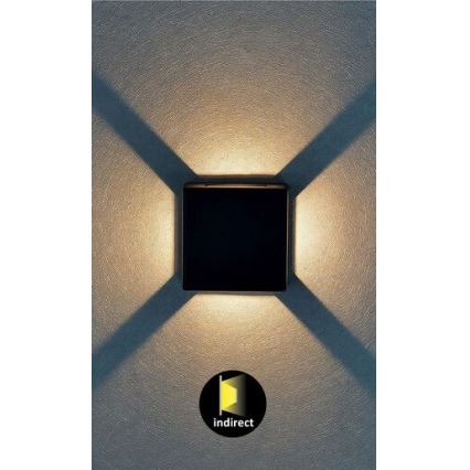 Rabalux - LED Lauko sieninis šviestuvas LED/6W/230V IP54 baltas