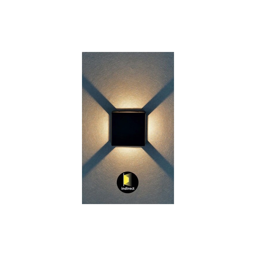 Rabalux - LED Lauko sieninis šviestuvas LED/6W/230V IP54 baltas