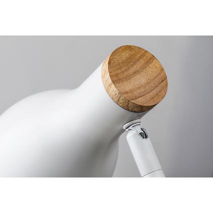 Rabalux - Reguliuojama jutiklinė stalinė lempa su belaidžiu įkrovikliu 1xE14/25W/230V kaučiukas