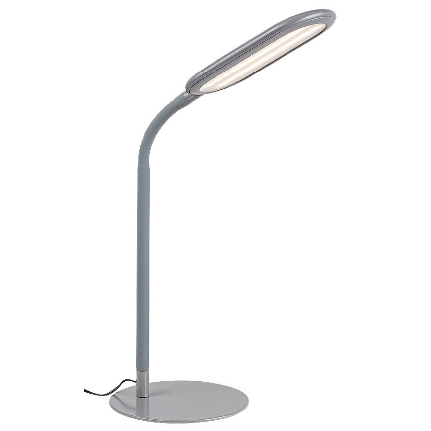 Rabalux - LED reguliuojama jutiklinė stalinė lempa LED/10W/230V 3000-6000K pilka