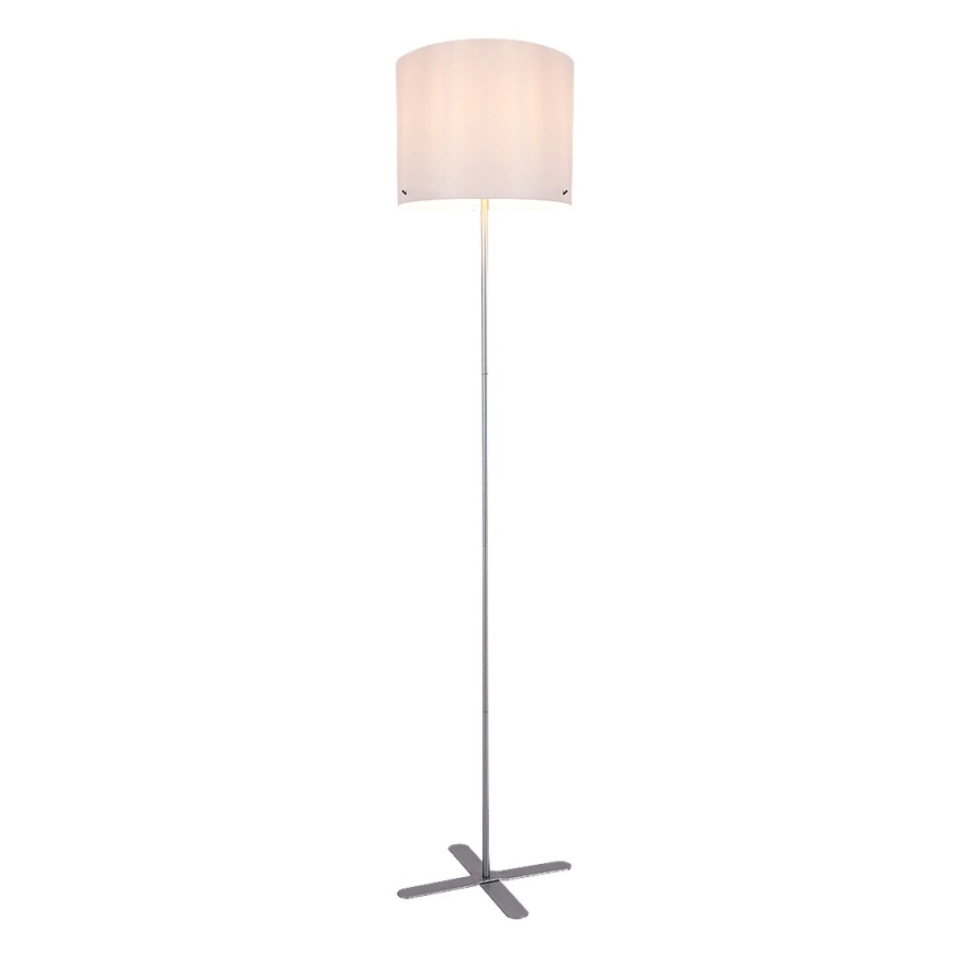Rabalux - Stovėjimo lempa 1xE27/40W/230V balta/sidabrinė