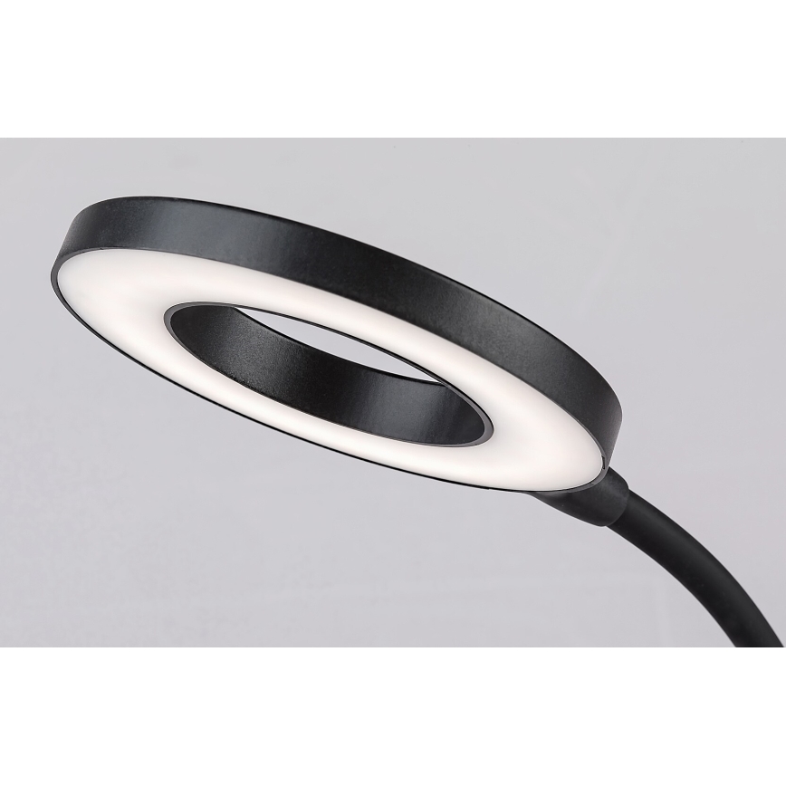 Rabalux - LED reguliuojama jutiklinė stalinė lempa su belaidžiu įkrovimu LED/5W/5V 2700-6000K juoda