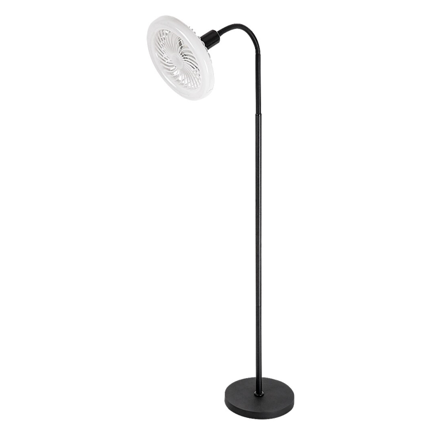 Rabalux - reguliuojamo ryškumo LED grindinė lempa su ventiliatoriumi, skersmuo 30 cm, 1xE27/16W/230V, 3000-6500K + nuotolinis valdymas