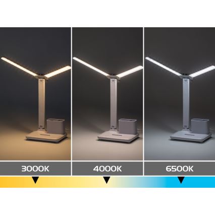 Rabalux - dimeriuojama jutiklinė LED stalinė lempa LED/5W/5V 3000/4000/6500K